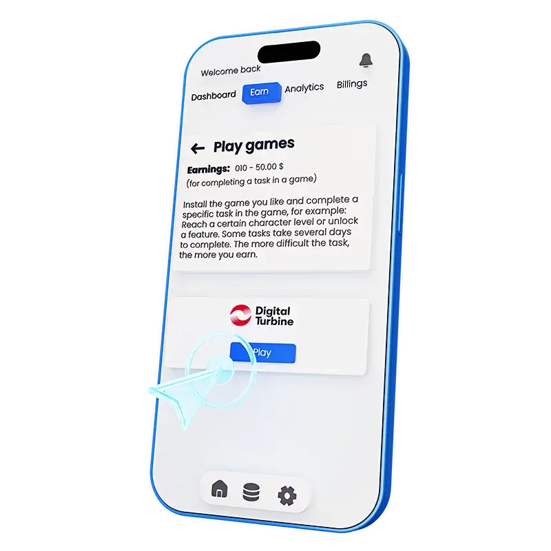 Start earning
